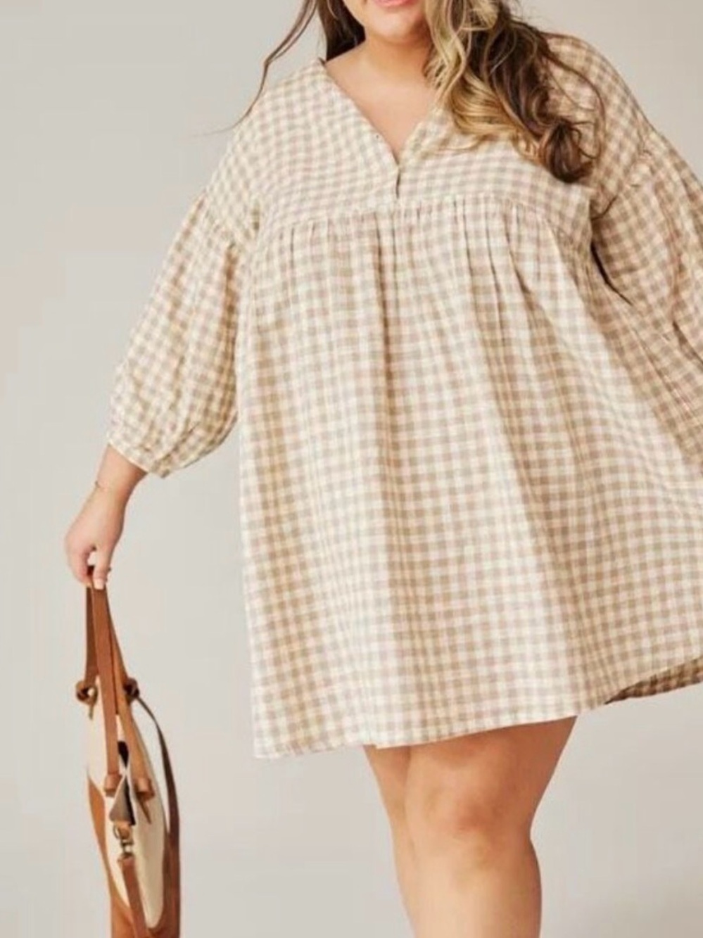 ABLE Nico Swing Dress 100% Cotton Large - Picture 4 of 9